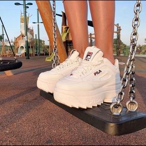 Fila platform sneaker